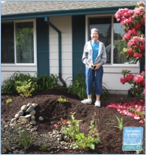Rain garden grant recipient